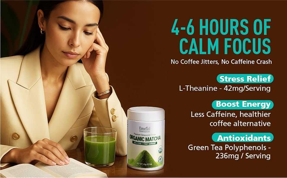 Matcha--Ceremonial Grade Matcha Green Tea Powder,Premium First Harvest Unsweetened,1 0 0 Pure Matcha ForLattes,Smoothies,and Baking 40g 1.4oz-Ships From US-Tea-Coffee Mate