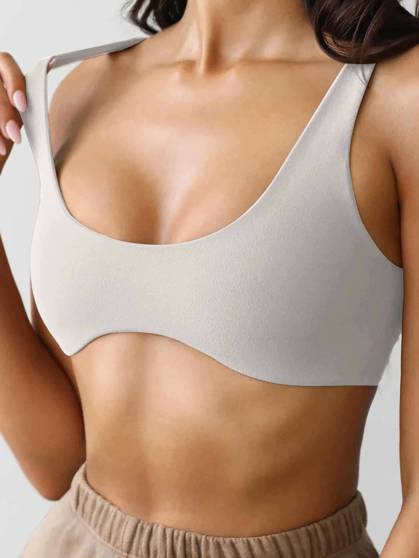 Elegant Cross Back Yoga Set - High Elasticity & Style