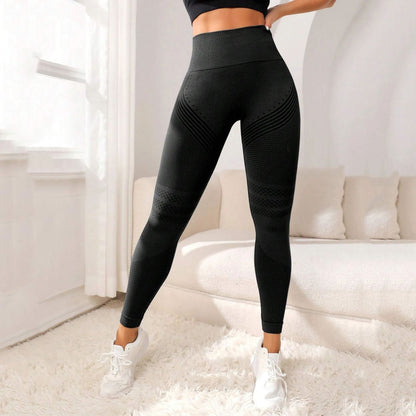 High-Waist Compression Leggings 3D | Butt Lift & Squat-Proof | Premium Gym Wear
