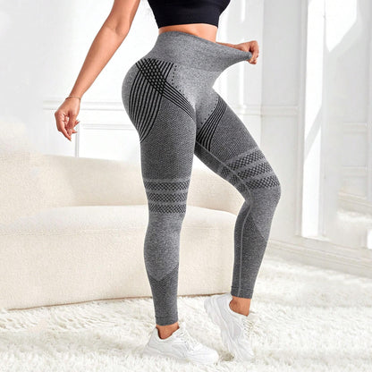 High-Waist Compression Leggings 3D | Butt Lift & Squat-Proof | Premium Gym Wear