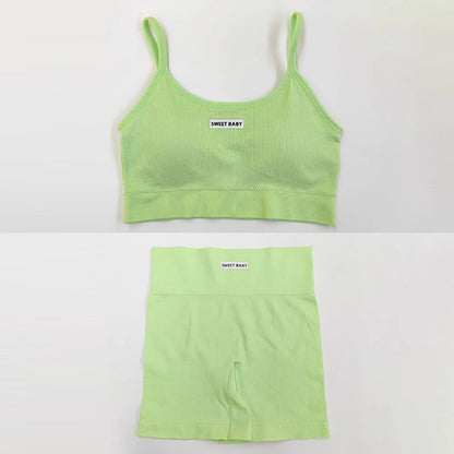 Seamless Gym Wear Set - Comfort & Style for Women